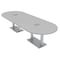 Skutchi Designs 45 in W, 120 in L, 29 in H, Engineered Wood Top, Grey HAR-RAC-46x119-DOU-ELEC-XD01 - alternate 1
